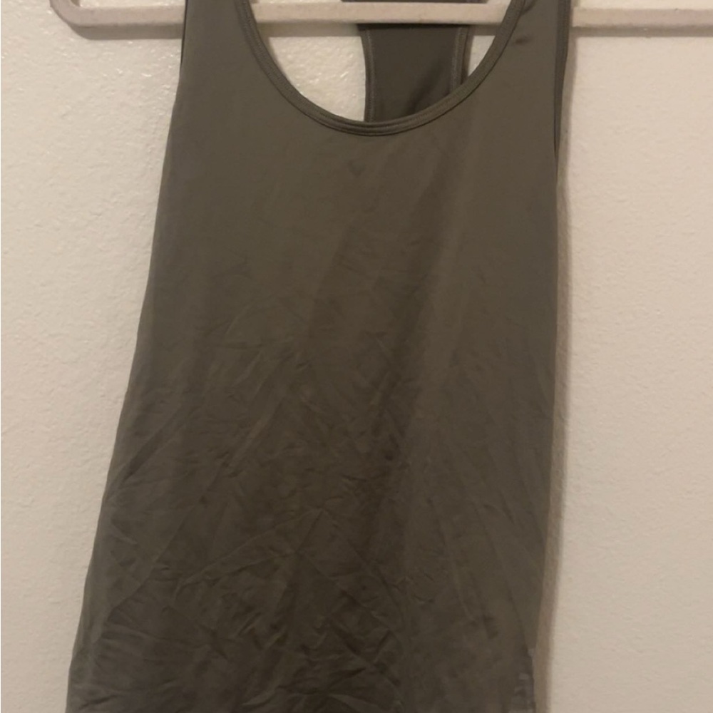 Olive Green Women's Tank Top from Pink
